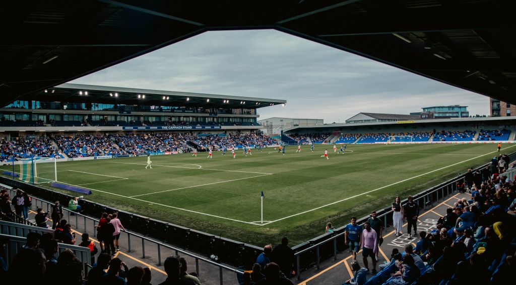 an image of Plough Lane stadium taken from one corner